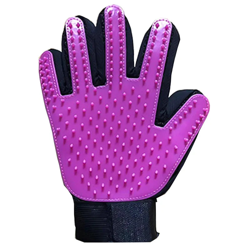 Cat Gloves for Grooming, Hair Removal & Massage - Dog & Cat