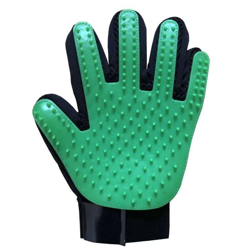 Cat Gloves for Grooming, Hair Removal & Massage - Dog & Cat