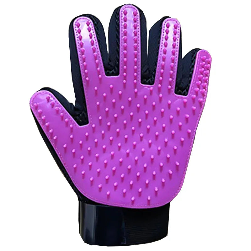 Cat Gloves for Grooming, Hair Removal & Massage - Dog & Cat