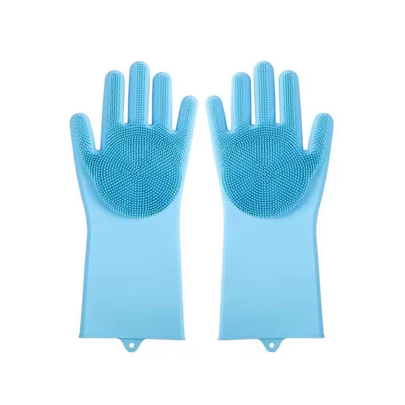 Pet Grooming & Bathing Silicone Glove for Dogs & Cats