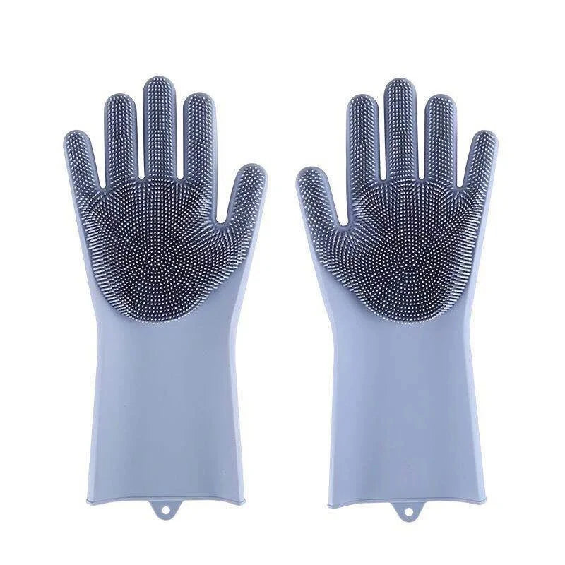 Pet Grooming & Bathing Silicone Glove for Dogs & Cats