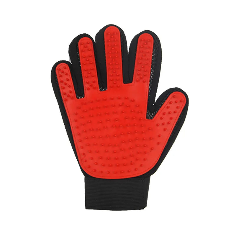 Cat Gloves for Grooming, Hair Removal & Massage - Dog & Cat