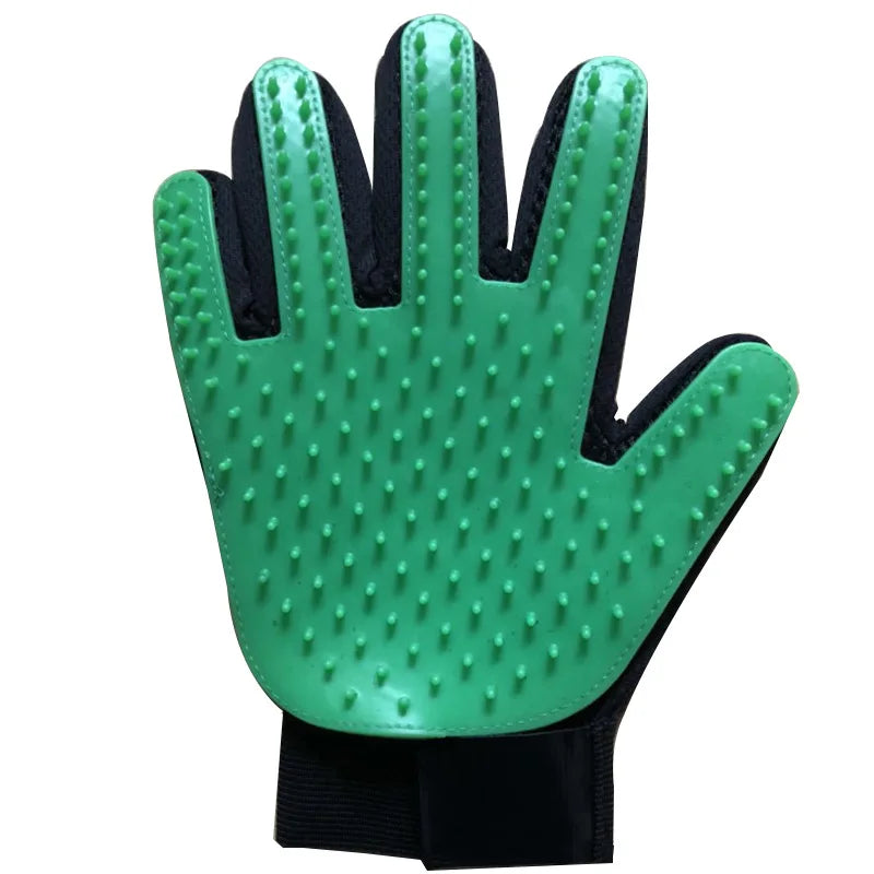 Cat Gloves for Grooming, Hair Removal & Massage - Dog & Cat