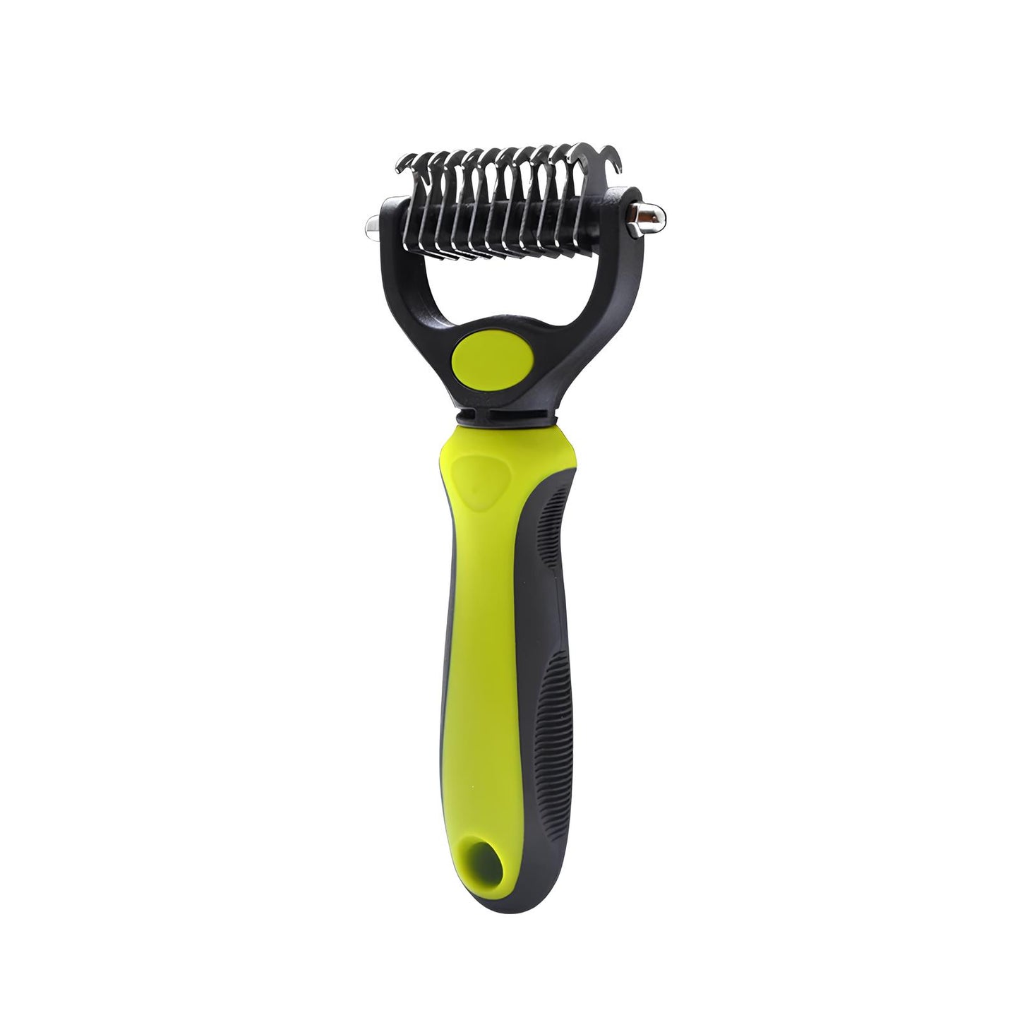 Pet Deshedding Brush & Knot Remover for Dogs & Cats
