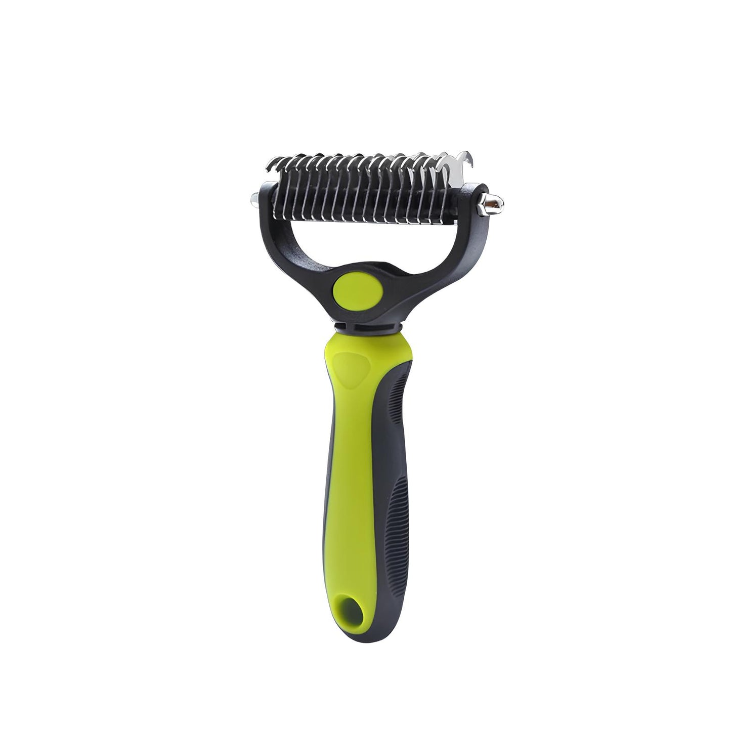 Pet Deshedding Brush & Knot Remover for Dogs & Cats