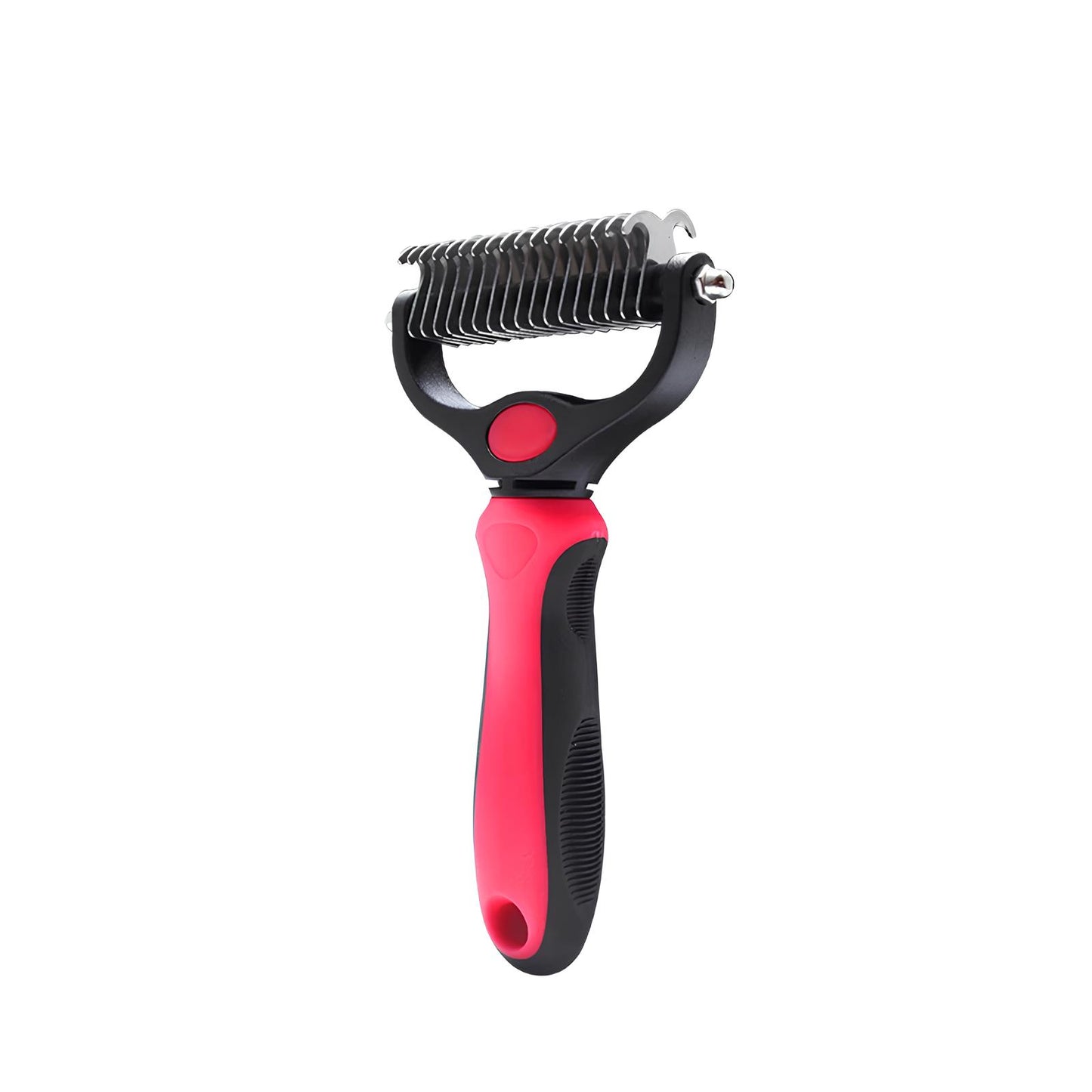Pet Deshedding Brush & Knot Remover for Dogs & Cats