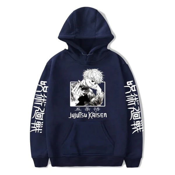 Jujutsu Kaisen Gojo Satoru Fleece Hoodie – Premium Anime Pullover