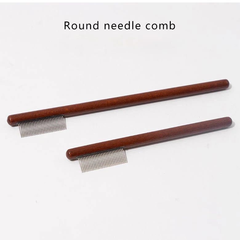 Pet Tear Stain Remover Comb & Scissors Set for Dogs & Cats