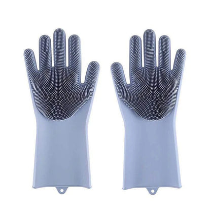 Pet Grooming & Bathing Silicone Glove for Dogs & Cats