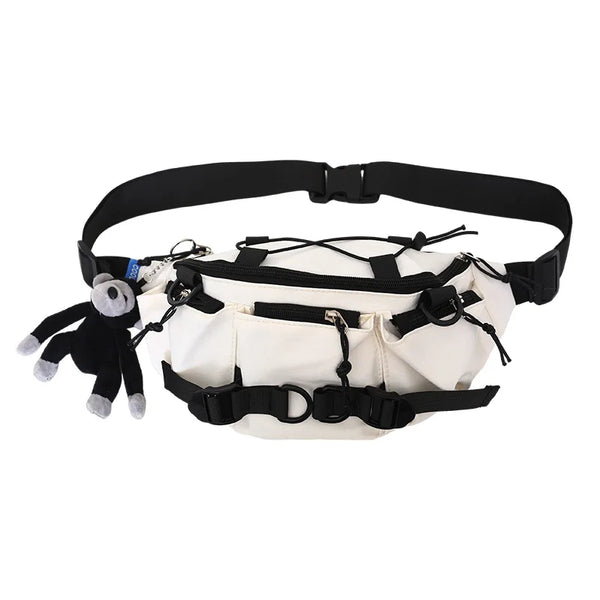 Casual Crossbody Chest Bag - Unisex Multipurpose Hip Hop Techwear Sport Waist Bag