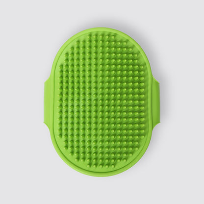 Soft Silicone Dog & Cat Brush – Bath & Grooming Massage Comb
